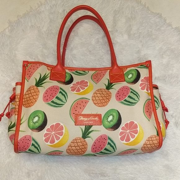Dooney & Bourke Handbags - Dooney & Bourke Ambrosia Fruit Large Bag Tote